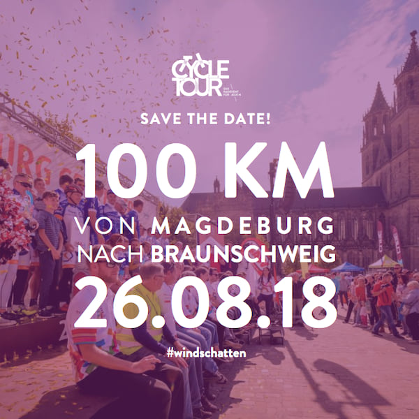 CYCLE TOUR geht am 26.08.2018 in die 3. Runde