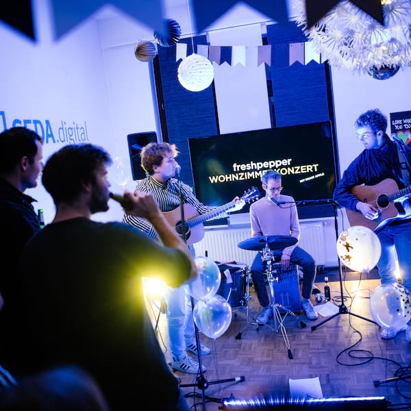 freshpepper Wohnzimmerkonzert am 29. November 2018